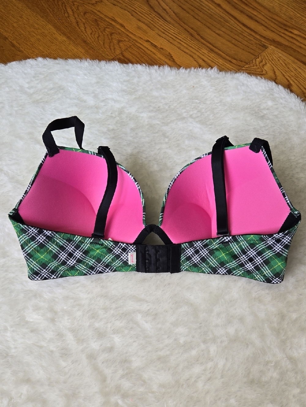PINK Victoria's Secret Super Push Up Bra, Womens Size 36D - Picture 8 of 8